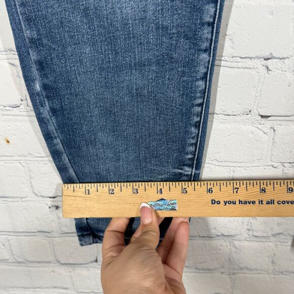 Judy Blue Skinny Fit High Rise Jeans Size 32 Blue Medium Wash Denim Stretch - Picture 9 of 15